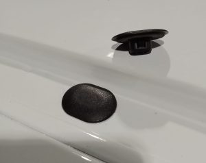 Ford Transit Connect roof mounting points covers